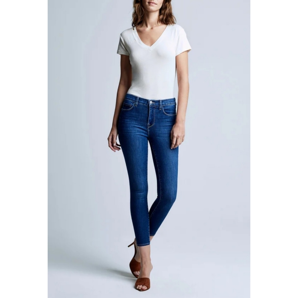 L'AGENCE | Margot High Rise Skinny Jeans in Byers Size 27